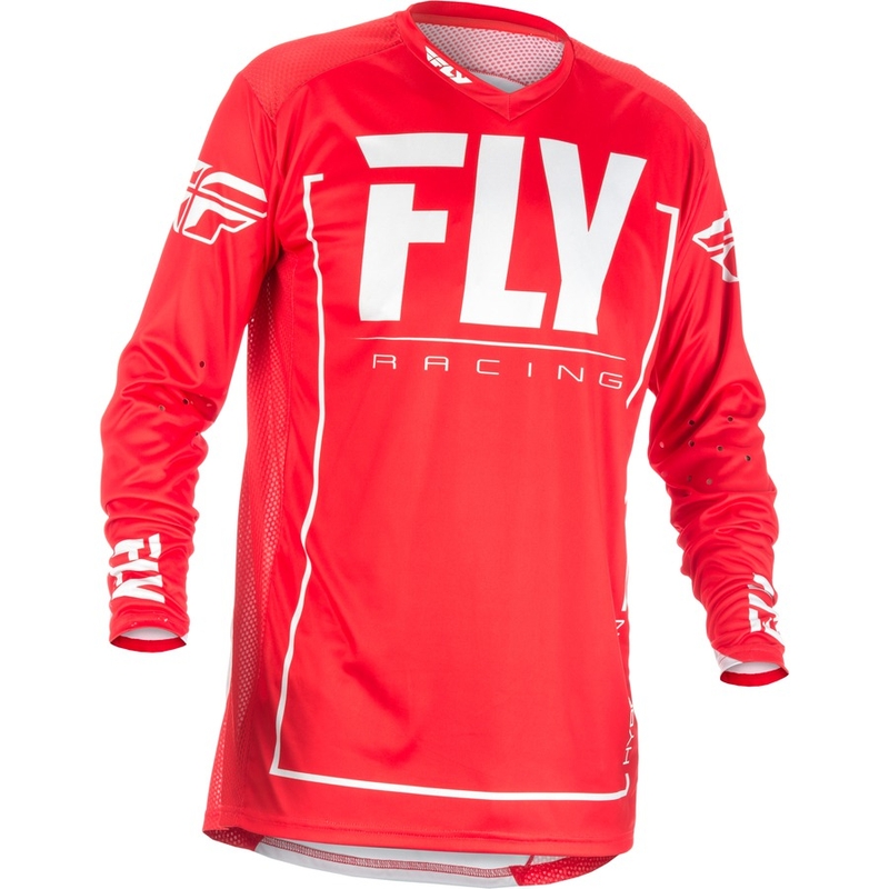 Motokrosový dres FLY Racing LITE 2018 - USA červeno-biely