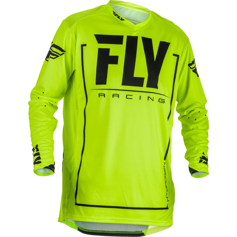 Motokrosový dres FLY Racing LITE 2018 - USA čierno-fluorescenčno-žltý