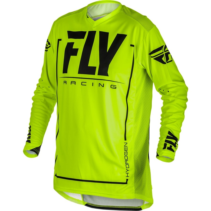 Motokrosový dres FLY Racing LITE 2018 - USA čierno-fluorescenčno-žltý