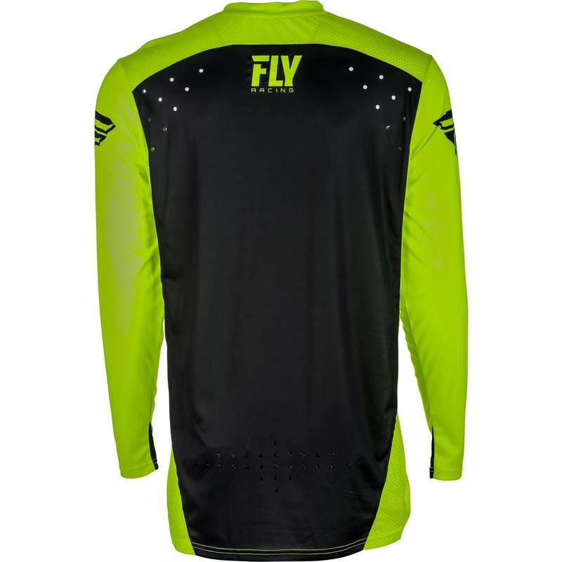 Motokrosový dres FLY Racing LITE 2018 - USA čierno-fluorescenčno-žltý