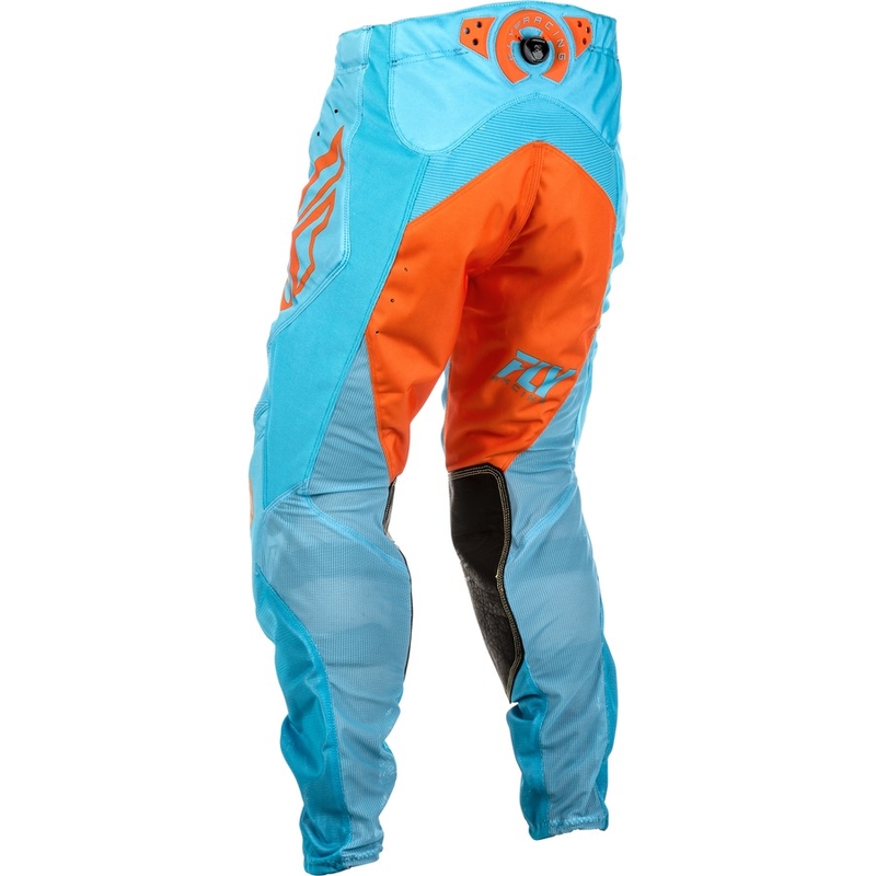 Motokrosové nohavice FLY Racing LITE 2018 - USA oranžovo-modré