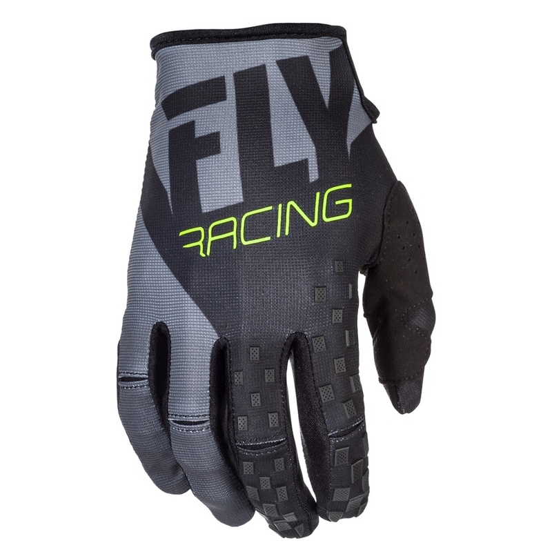Motocrossové rukavice FLY Racing Kinetic 2018 - USA čierno-šedé
