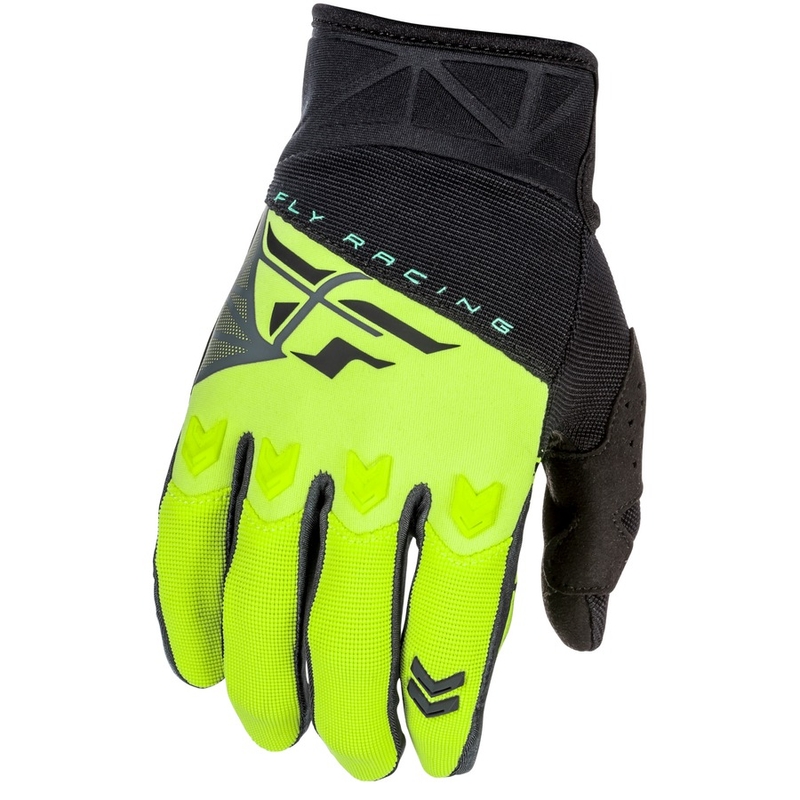Motocrossové rukavice FLY Racing F-16 2018 - USA čierno-fluo žlté