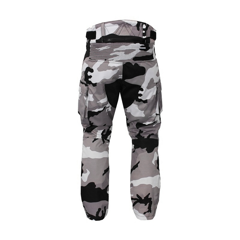 Moto nohavice RSA Camuflage šedé výpredaj