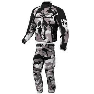 Pánska kombinéza na motocykel RSA Camuflage sivá - 2 dielna výpredaj