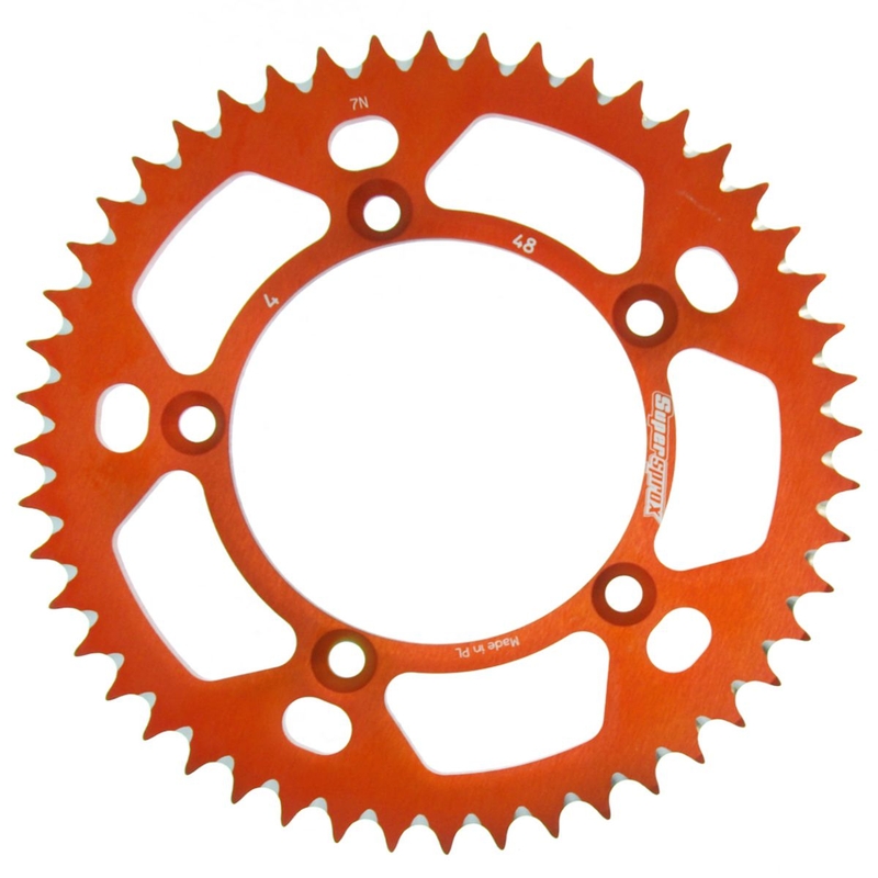 Rozeta  -hliník SUPERSPROX oranžová 48T, 420