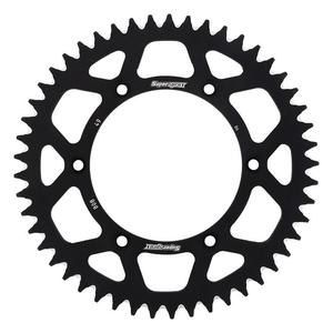 Rozeta  -hliník SUPERSPROX RAL-808:49-BLK čierna 49T, 520