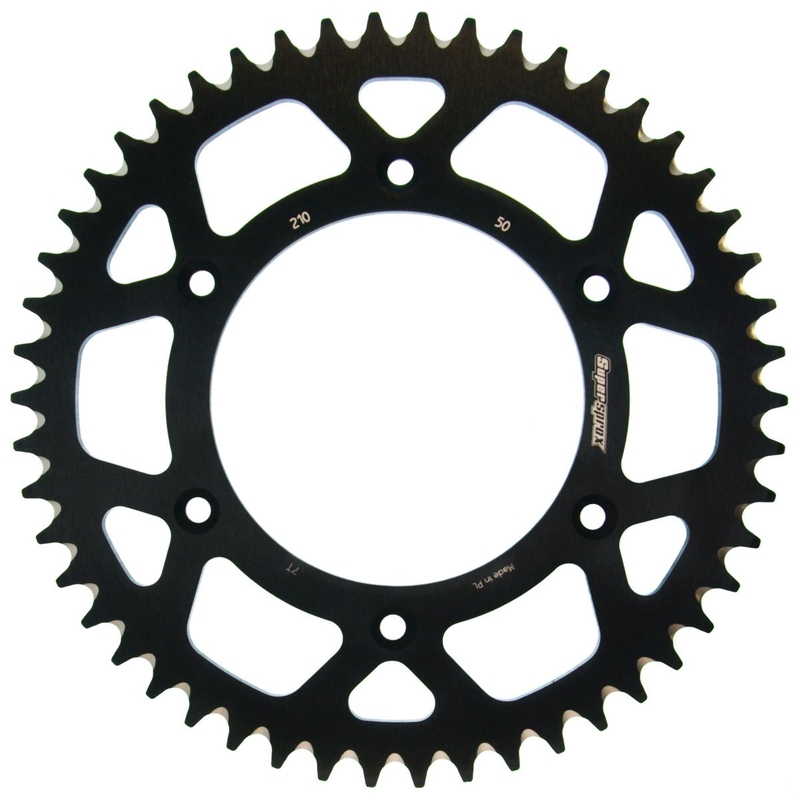 Rozeta  -hliník SUPERSPROX čierna 50T, 520