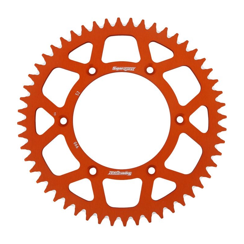 Rozeta  -hliník SUPERSPROX oranžová 52T, 520