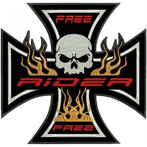 Nášivka Kríž oranžová