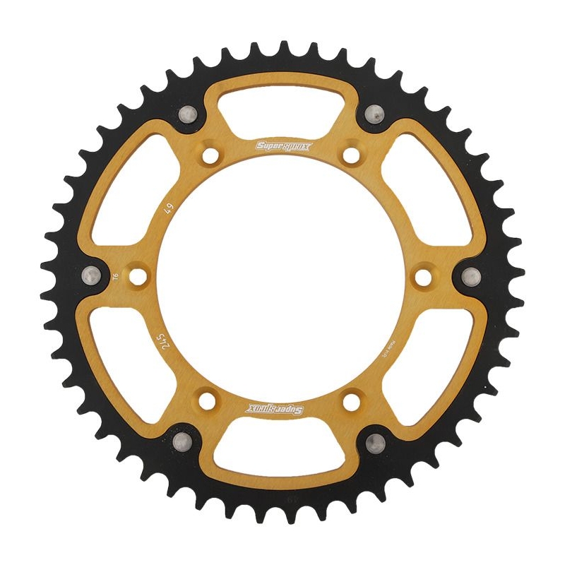 Rozeta SUPERSPROX STEALTH zlatá 49T, 520