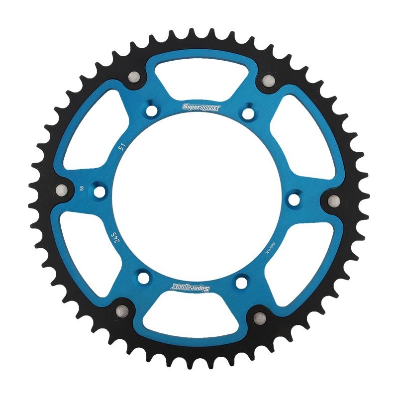 Rozeta SUPERSPROX STEALTH modrá 51T, 520