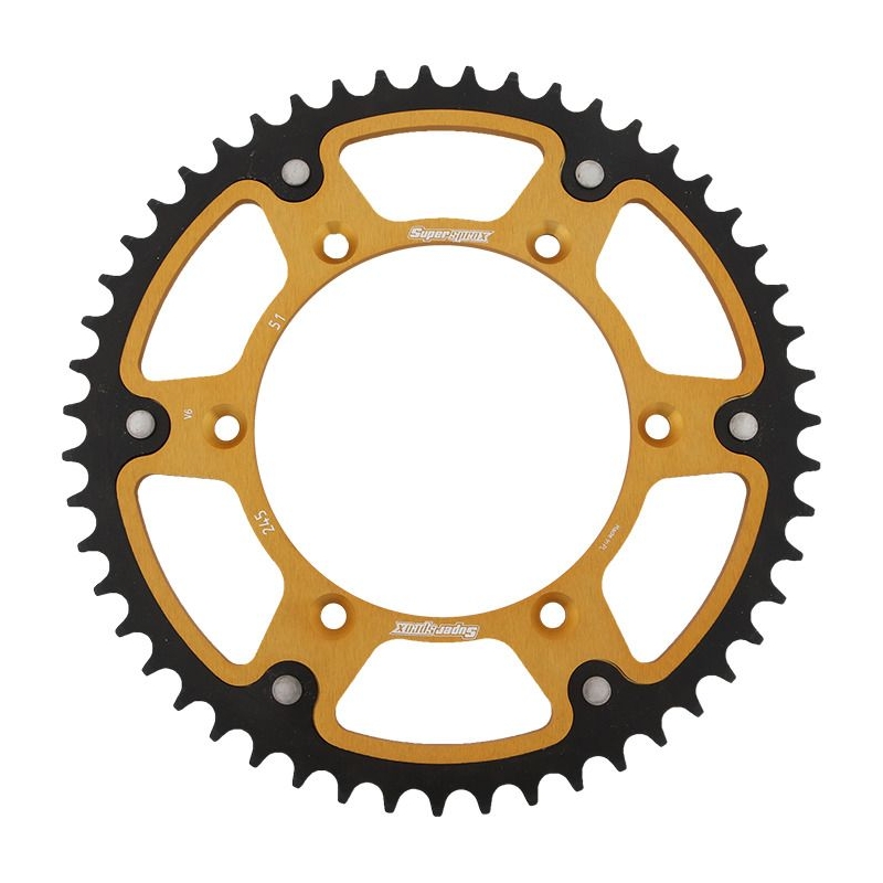 Rozeta SUPERSPROX STEALTH zlatá 51T, 520