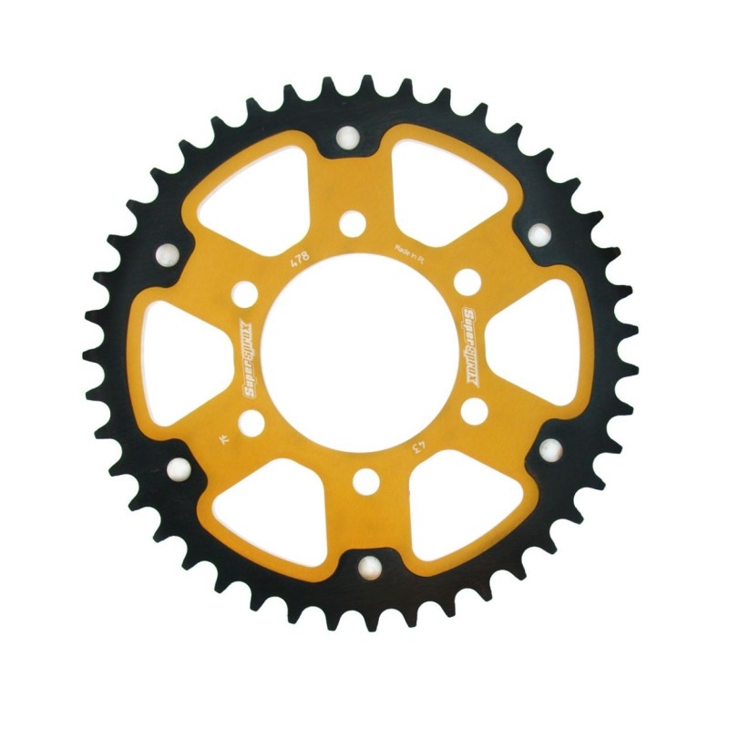 Rozeta SUPERSPROX STEALTH zlatá 43T, 520