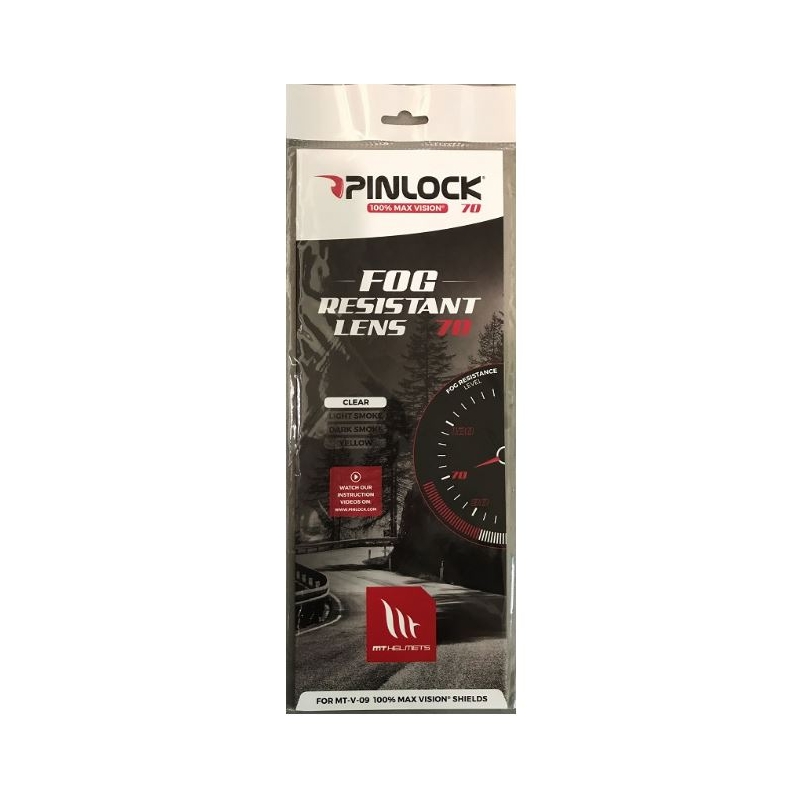 Pinlock pre prilbu MT-V-09 číry