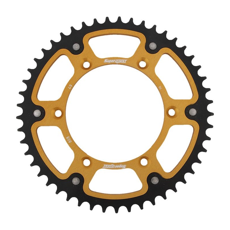 Rozeta SUPERSPROX STEALTH zlatá 49T, 520