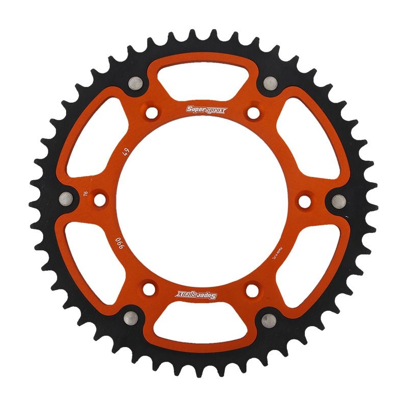 Rozeta SUPERSPROX STEALTH oranžová 49T, 520