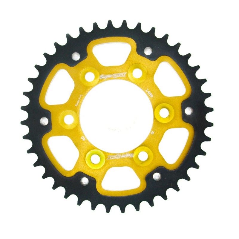 Rozeta SUPERSPROX STEALTH zlatá 40T, 525
