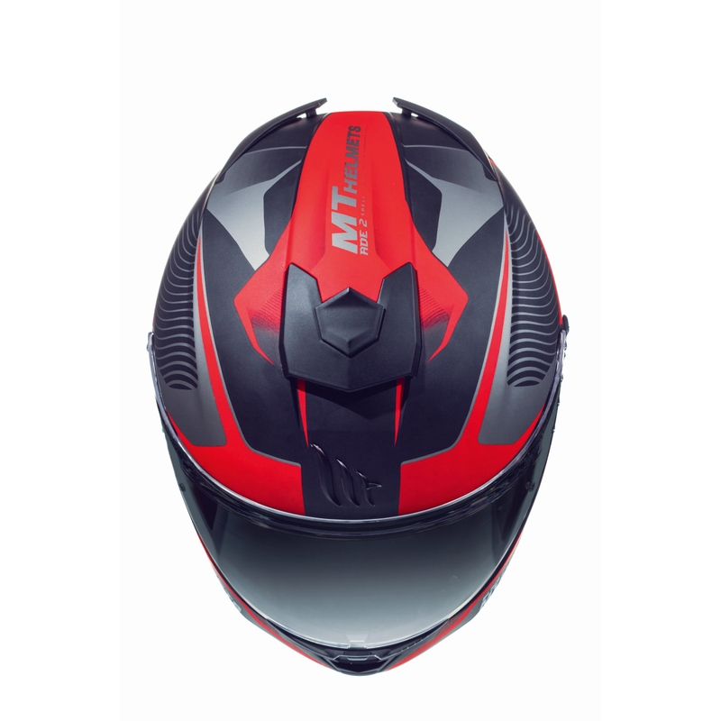 Integrálna prilba na motorku MT Blade 2 SV Blaster čierna matná-červená
