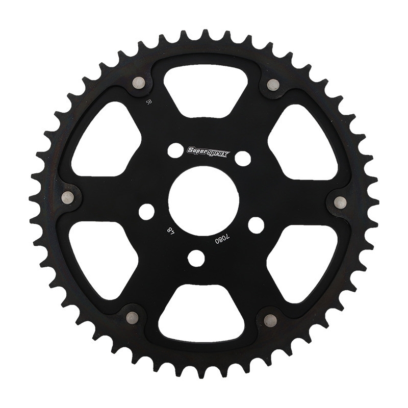 Reťazová rozeta SUPERSPROX STEALTH čierna 48T, 530