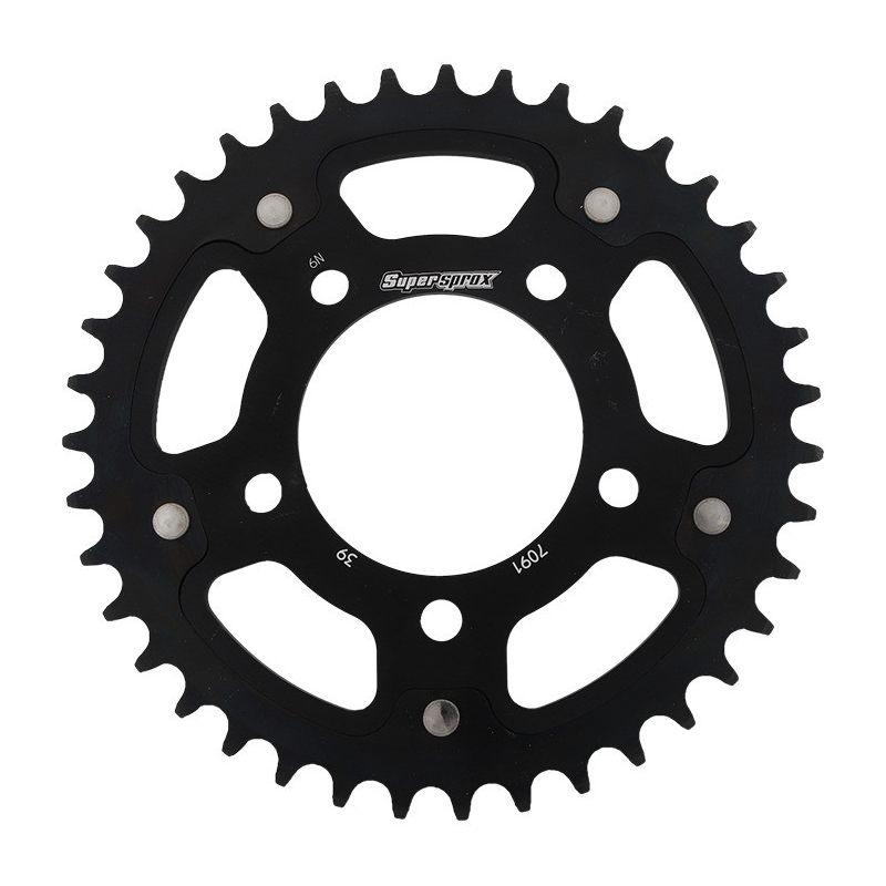 Reťazová rozeta SUPERSPROX STEALTH čierna 39T, 520