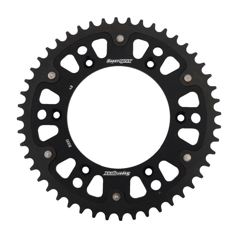 Reťazová rozeta SUPERSPROX STEALTH čierna 48T, 520