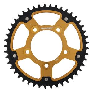 Reťazová rozeta SUPERSPROX STEALTH RST-823:45-GLD zlatá 45T, 520