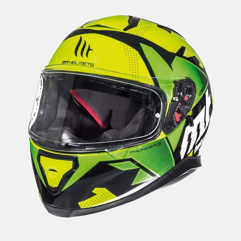 Integrálna prilba na motocykel MT Thunder 3 SV Torn fluorescenčno-žlto-zelená
