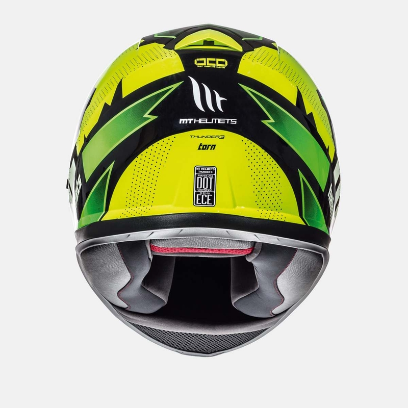 Integrálna prilba na motocykel MT Thunder 3 SV Torn fluorescenčno-žlto-zelená