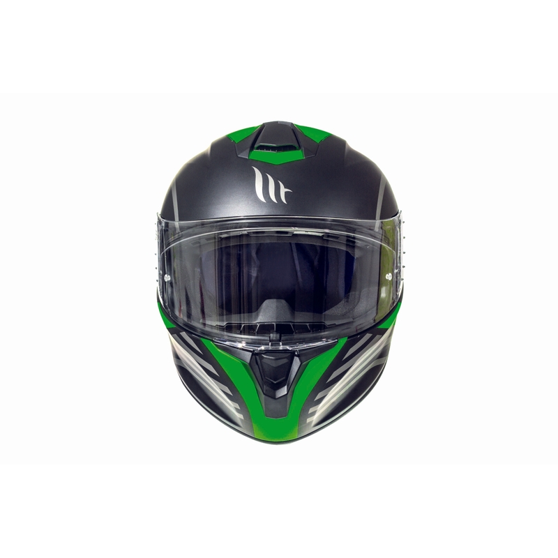 Integrálna prilba na motocykel MT Targo Doppler fluorescenčno-zelená matná výpredaj