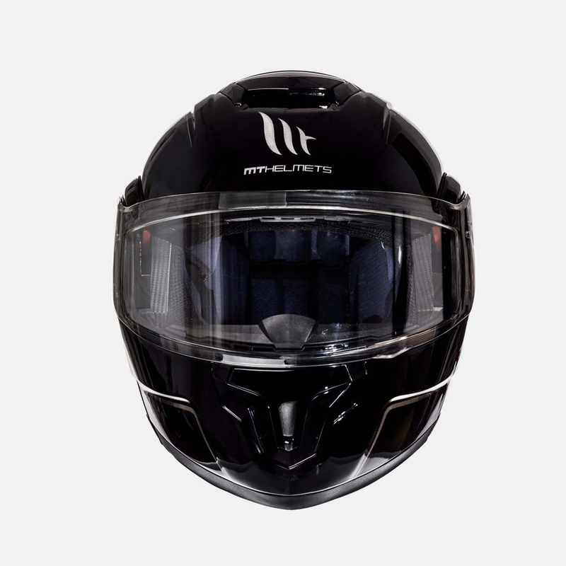 Odklápacia prilba na motocykel MT Atom čierna výpredaj