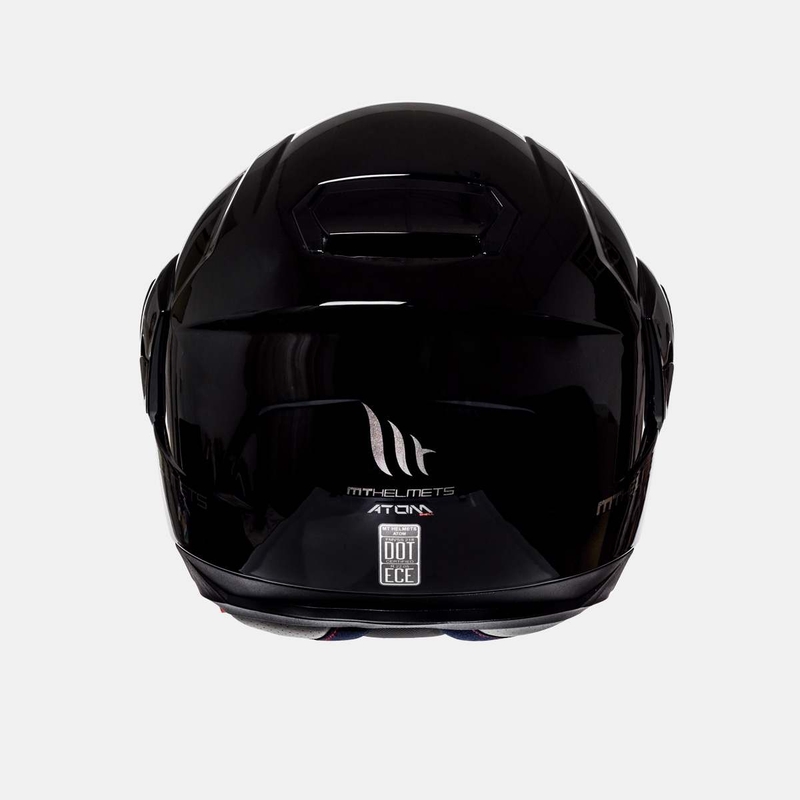 Odklápacia prilba na motocykel MT Atom čierna výpredaj