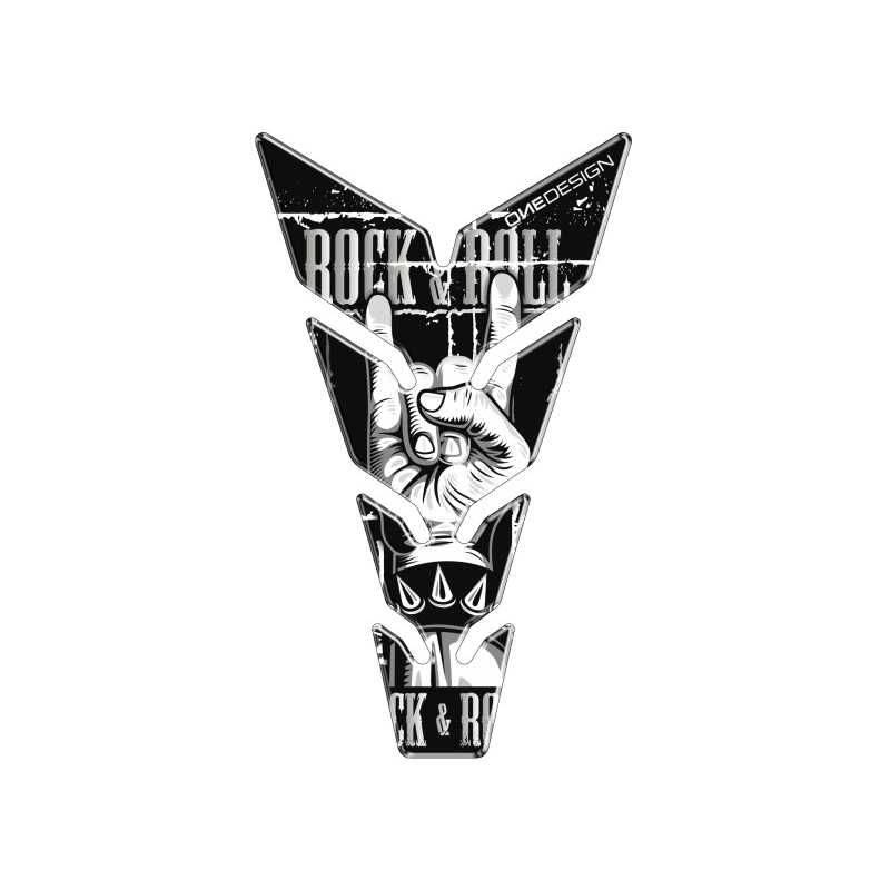 Polep palivovej nádrže Print - Rock & Roll