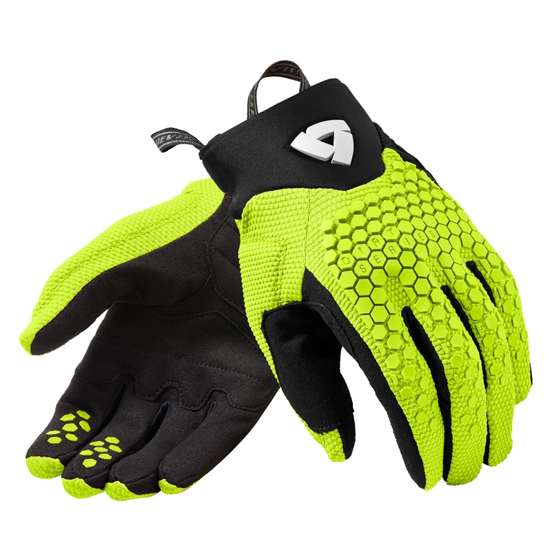 Rukavice na motocykel Revit Massif fluo žlté