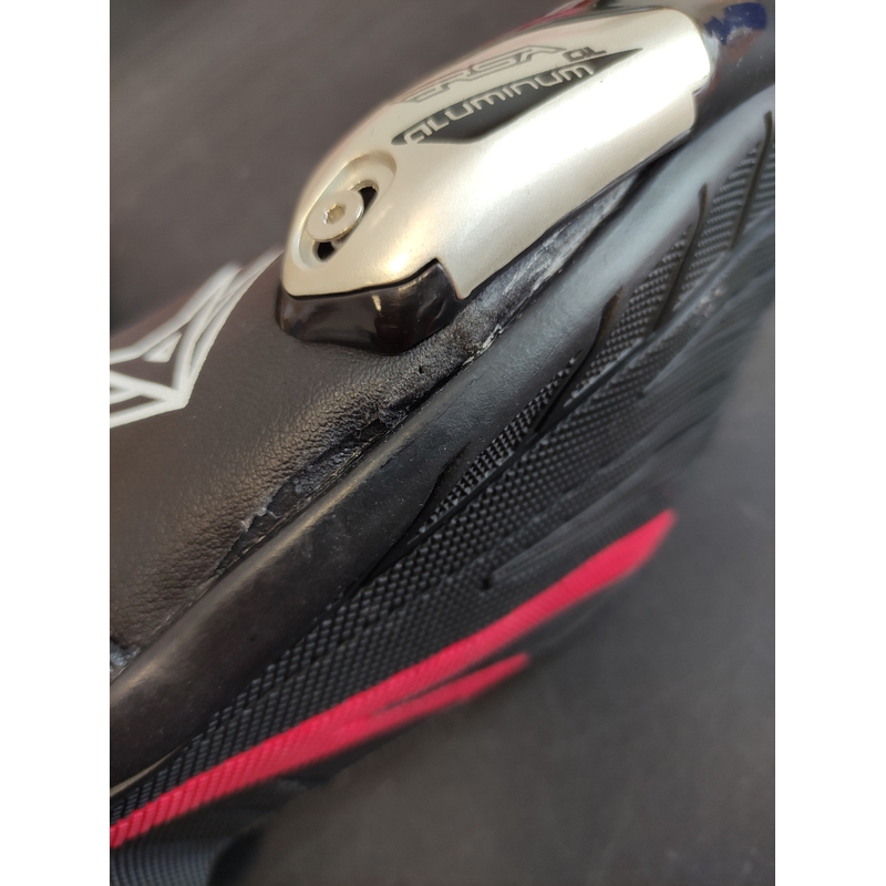 Vysoké čižmy na motocykel RSA GP-01 čierne - II. akosť