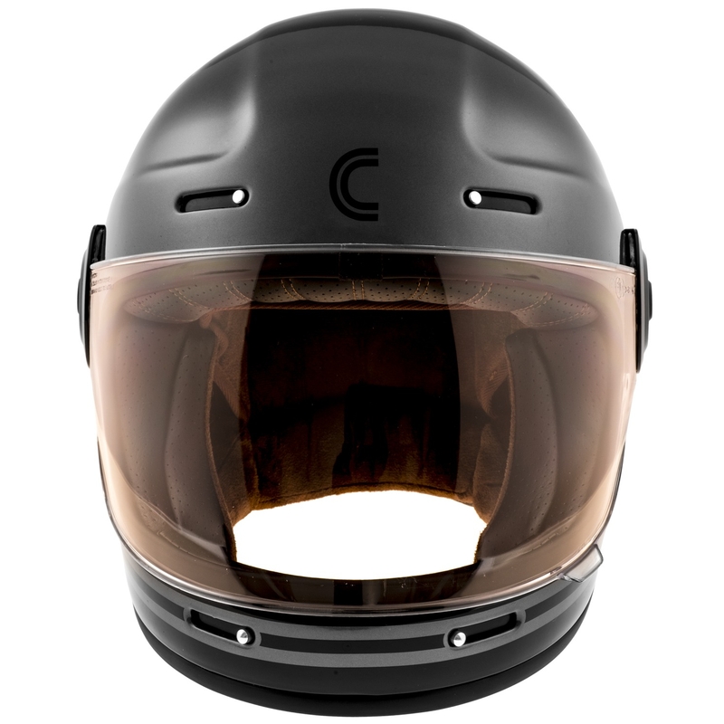 Integrálna prilba na motocykel Cassida Fibre Super Hooligan čierno-šedá
