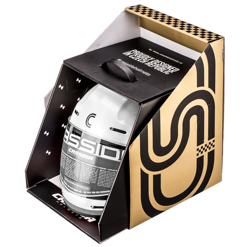 Integrálna prilba na motocykel Cassida Fibre Super Hooligan čierno-medená výpredaj