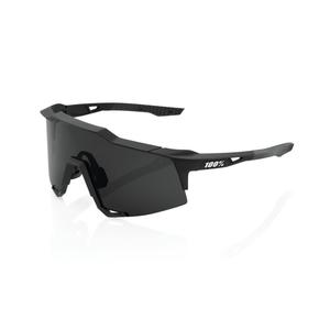 Slnečné okuliare 100 % SPEEDCRAFT Soft Tact Black čierne (tmavé sklo)