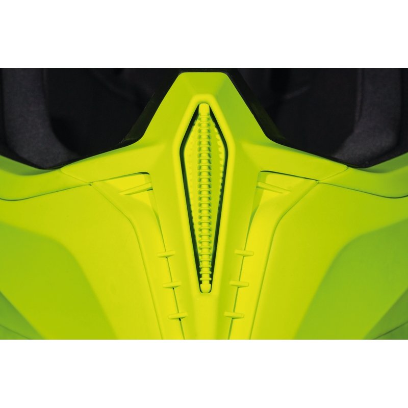 Motokrosová prilba MT Falcon Karson fluo žltá matná