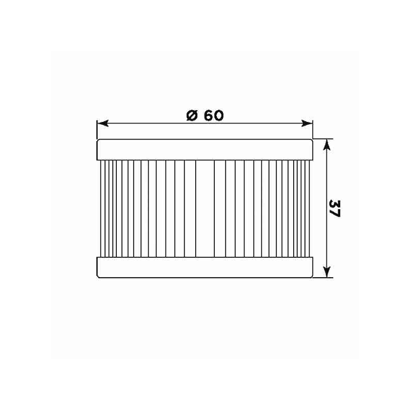 Olejový filter MIW (alt. HF137)
