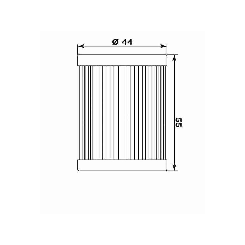 Olejový filter MIW (alt. HF132)