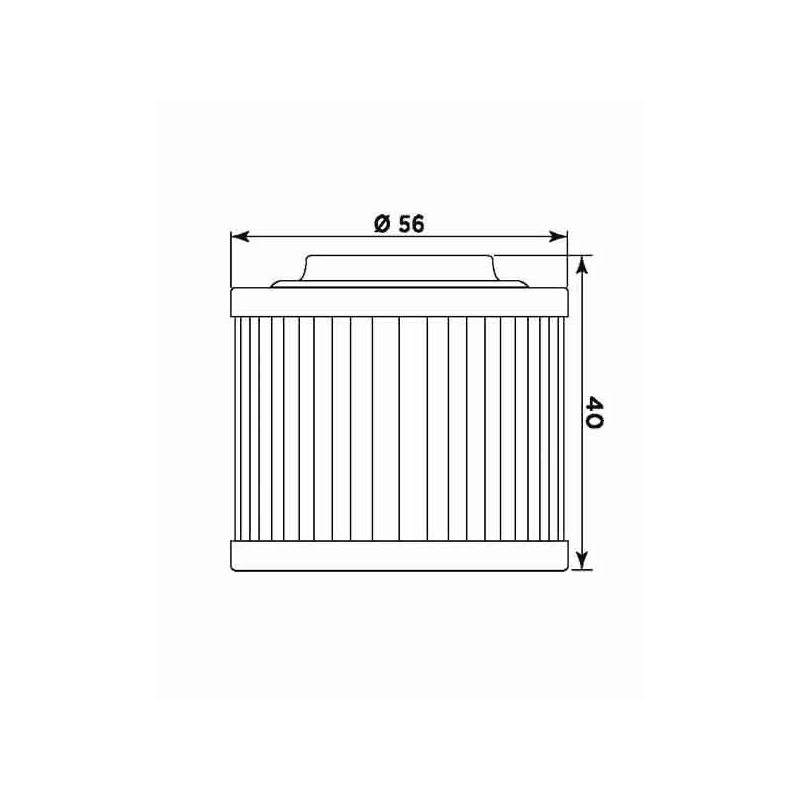 Olejový filter MIW (alt. HF151)