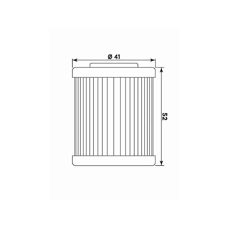 Olejový filter MIW (alt. HF157)