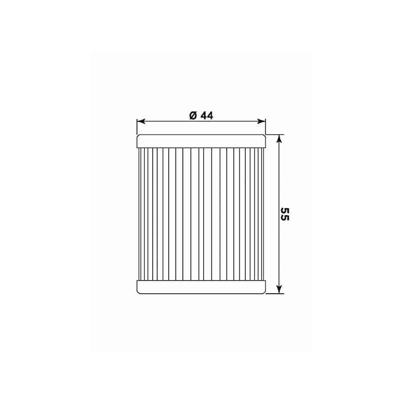 Olejový filter MIW (alt. HF972)