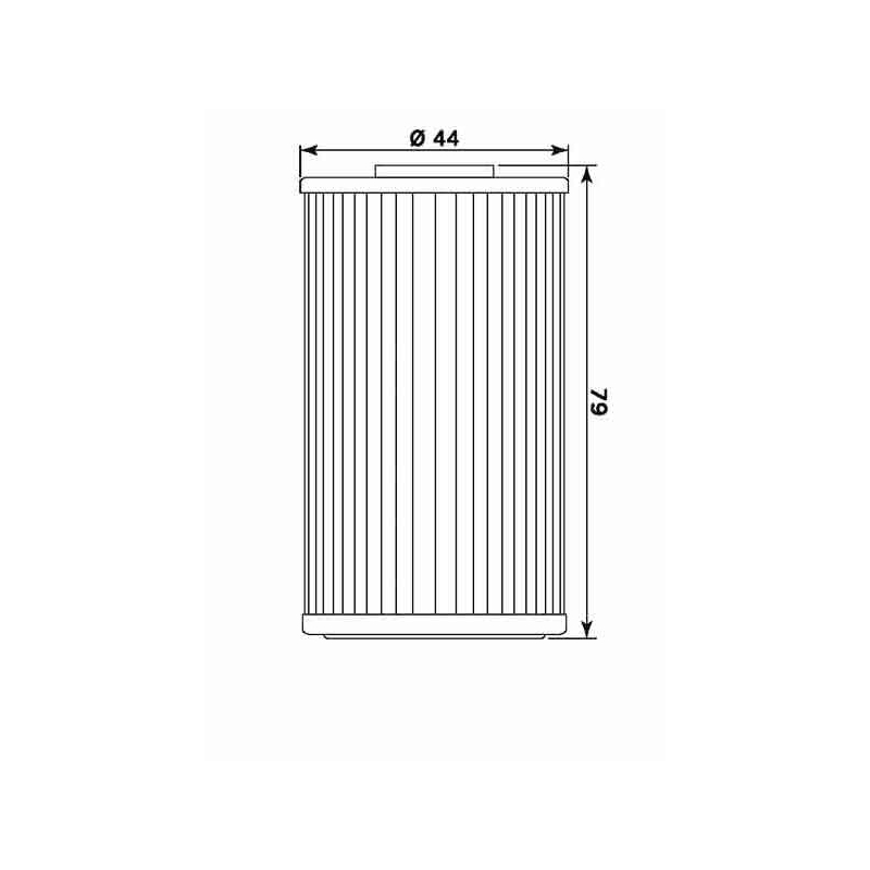 Olejový filter MIW (alt. HF562)