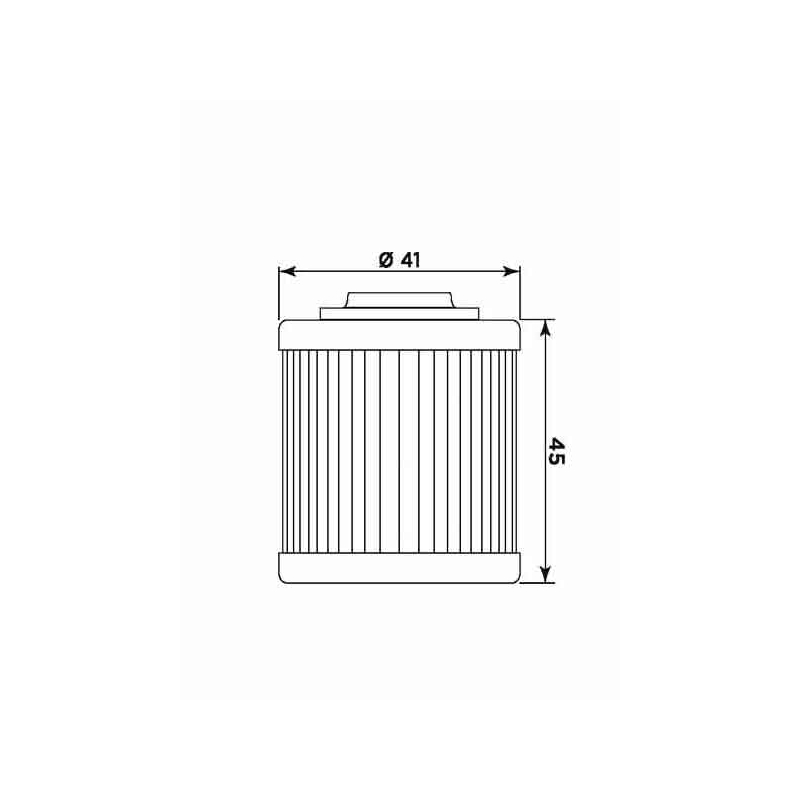Olejový filter MIW (alt. HF560)