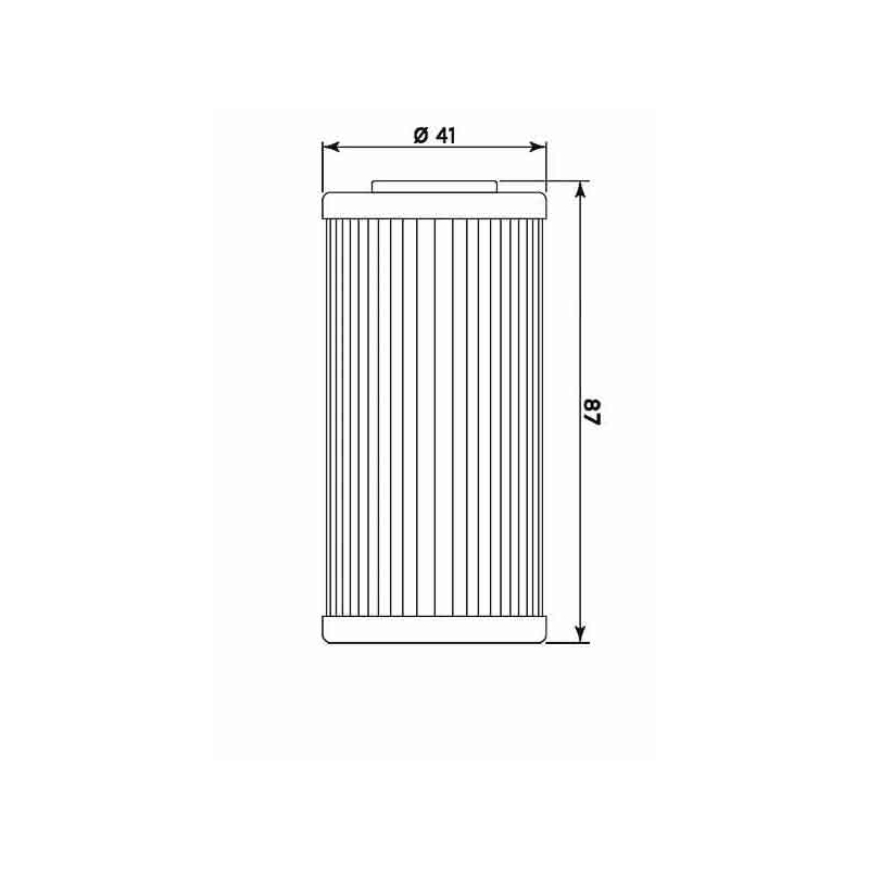 Olejový filter MIW (alt. HF611)