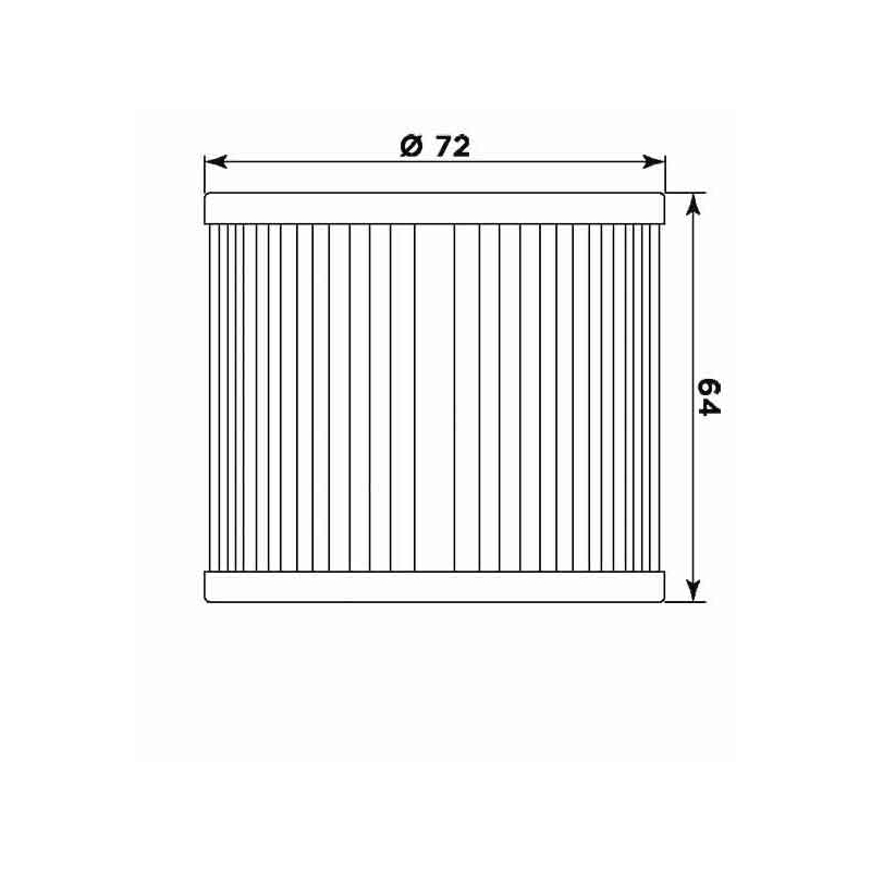 Olejový filter MIW (alt. HF133)