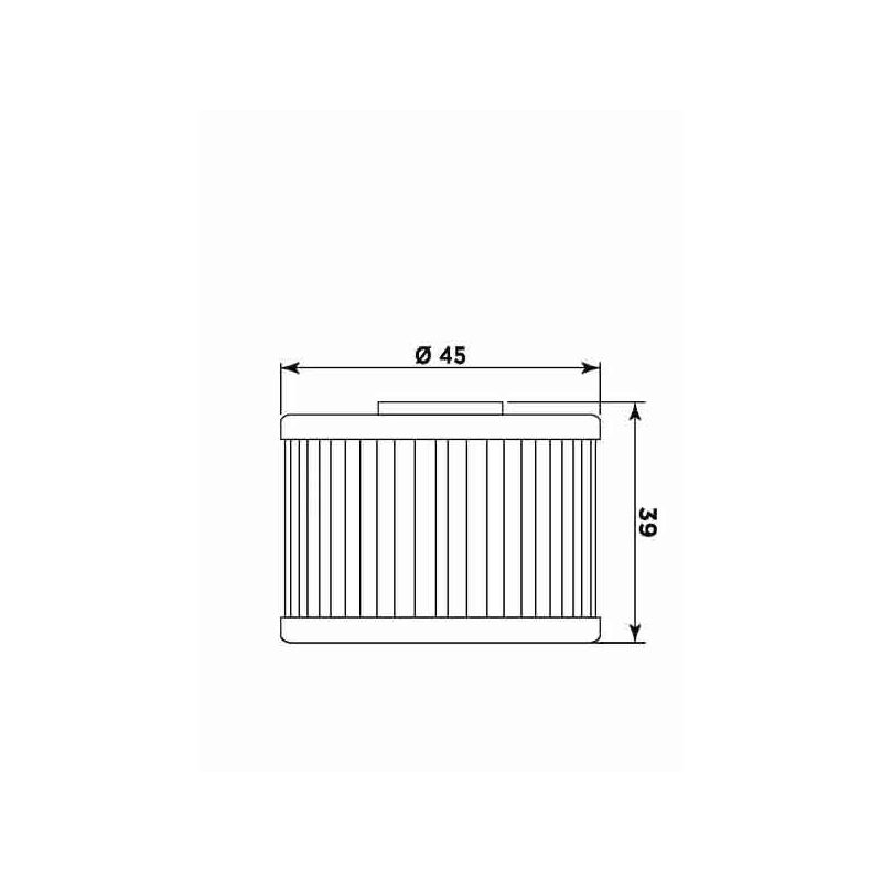 Olejový filter MIW (alt. HF575)