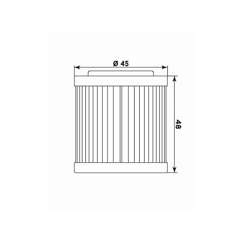 Olejový filter MIW (alt. HF154)